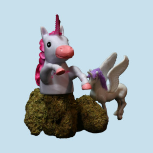 Unicorny - Weed Design T-Shirt