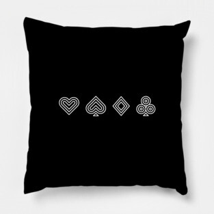 POKER CARD ICON Pillow