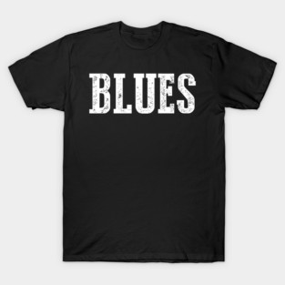 Blues logo design T-Shirt