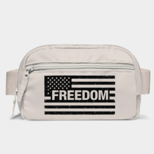 Freedom American Flag Vintage Distressed USA Patriotic Bag