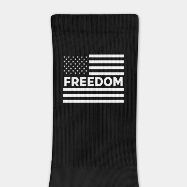 Freedom-American-Flag-Vintage-Distressed-USA-Patriotic by ArtistTee ⭐⭐⭐⭐⭐