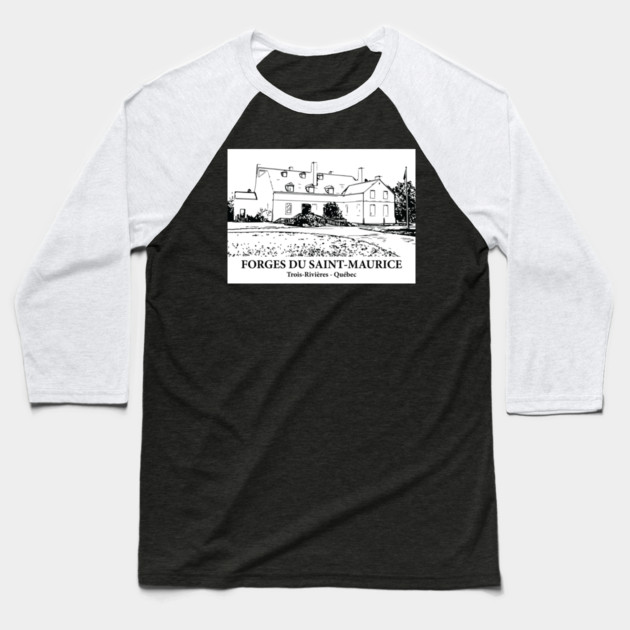 Forges du Saint-Maurice - Trois-Rivières QC Baseball T-Shirt by Lakeric