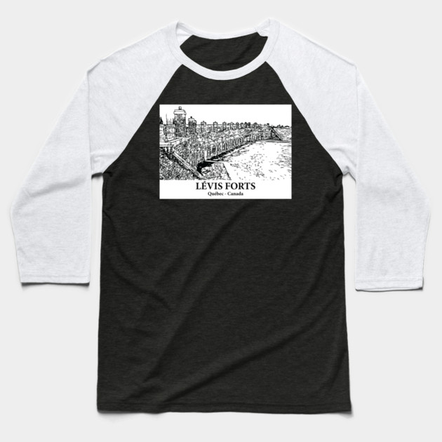 Lévis Forts - Québec Baseball T-Shirt by Lakeric