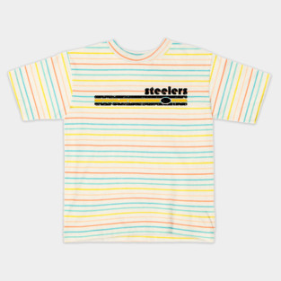 Steelers 70s Stripe Kids T-Shirt