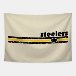 Steelers 70s Stripe Tapestry