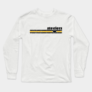 Steelers 70s Stripe Long Sleeve T-Shirt