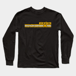 Steelers 70s Stripe Long Sleeve T-Shirt