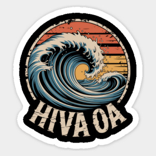 HIVA OA Sticker