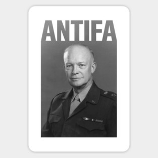 Antifa Ike Sticker