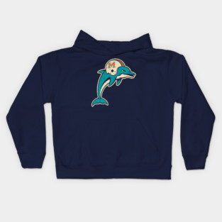Vintage Miami Dolphins Icon Kids Hoodie
