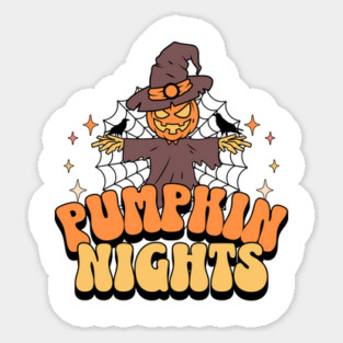 Pumpkin Nights Sticker