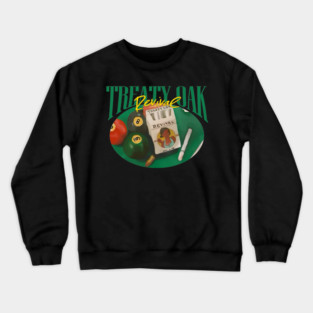 Vintage Classic Green Frame With Typography Crewneck Sweatshirt