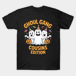 Ghoul Gang Cousin Squad Cute Halloween Family Matching T-Shirt