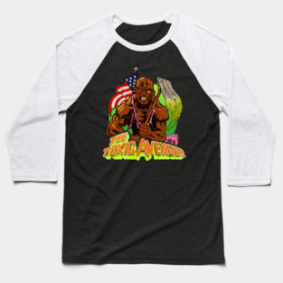 The Toxic Avenger Baseball T-Shirt