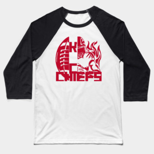 KC Chiefs Baseball T-Shirt