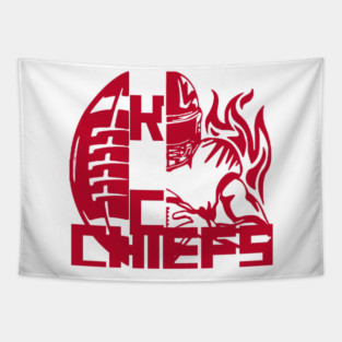 KC Chiefs Tapestry
