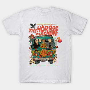 The Horror Machine The Boys Of Fall Horror Movie Characters T-Shirt