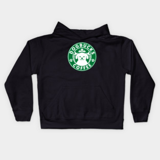 Dog Starbucks Coffee Kids Hoodie