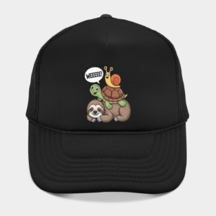 Sloth Turtle Snail Hat