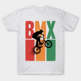 BMX Riding Bicycle Rider BMX Racing Stunt Biking BMX T-Shirt