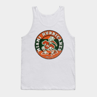Miami hurricanes vintage Tank Top