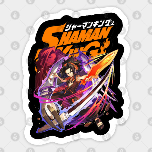 Shaman King - Yoh Asakura Spirit Sword Sticker by Otaku Vibes
