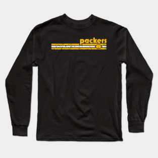 Packers 70S Stripe Long Sleeve T-Shirt