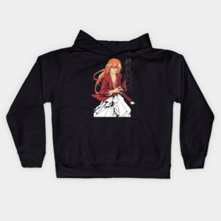 Kenshin Battle Stance – Rurouni Kenshin Kids Hoodie