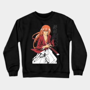 Kenshin Battle Stance – Rurouni Kenshin Crewneck Sweatshirt