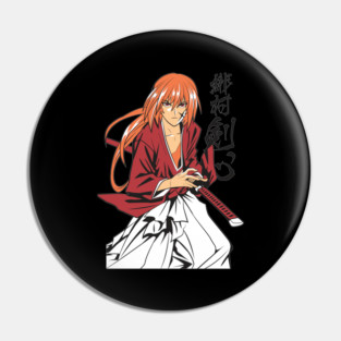 Kenshin Battle Stance – Rurouni Kenshin Pin