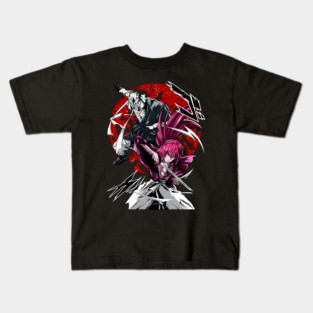 Kenshin Himura vs Shishio - Rurouni Kenshin Cool Art Kids T-Shirt