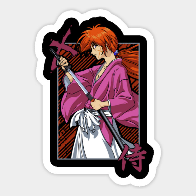 Rurouni Kenshin - Kenshin Himura Samurai Magnet by Otaku Vibes