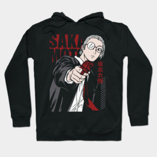 Sakamoto Days - Sakamoto Cool Gun Pose Hoodie