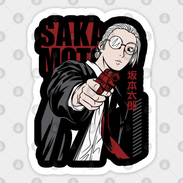 Sakamoto Days - Sakamoto Cool Gun Pose Sticker by Otaku Vibes