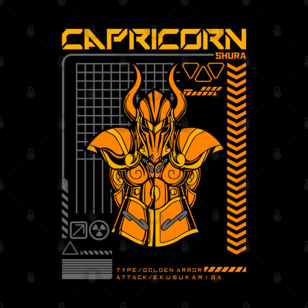 Capricorn Shura Saint Seiya Futuristic Armor by Otaku Vibes