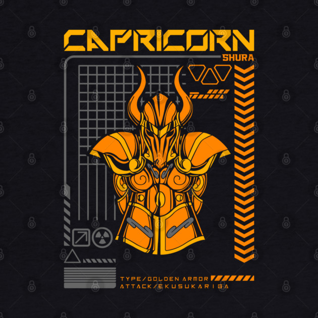 Capricorn Shura Saint Seiya Futuristic Armor by Otaku Vibes