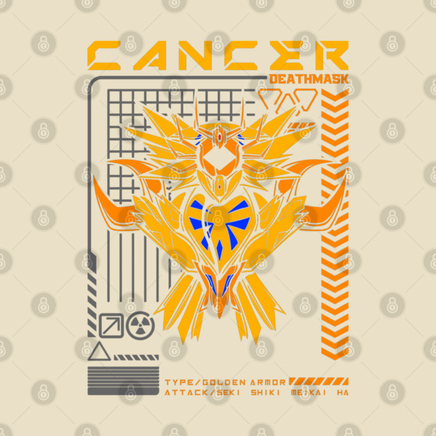 Cancer Deathmask Saint Seiya Futuristic Armor by Otaku Vibes