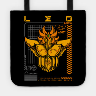 Leo Aiolia Saint Seiya Futuristic Armor Tote