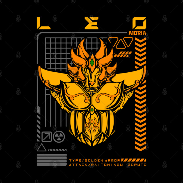 Leo Aiolia Saint Seiya Futuristic Armor by Otaku Vibes