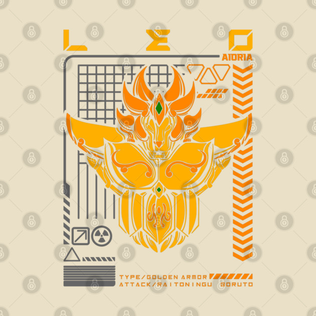 Leo Aiolia Saint Seiya Futuristic Armor by Otaku Vibes