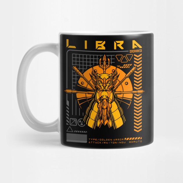 Libra Dohko Saint Seiya Futuristic Armor by Otaku Vibes