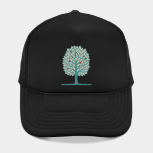 Psychedelic Folk Autumn Tree Hat