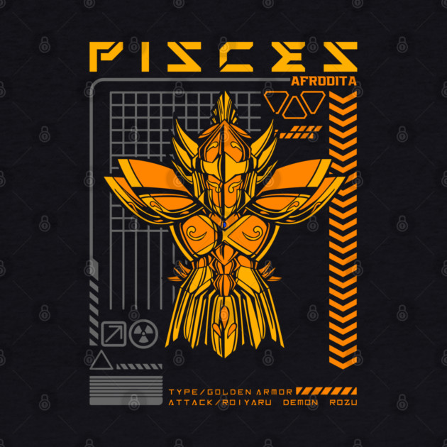 Pisces Aphrodite Saint Seiya Futuristic Armor by Otaku Vibes