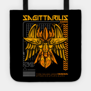 Sagittarius Aiolos Saint Seiya Futuristic Armor Tote