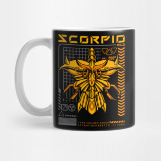 Scorpio Milo Saint Seiya Futuristic Armor Mug
