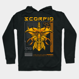 Scorpio Milo Saint Seiya Futuristic Armor Hoodie