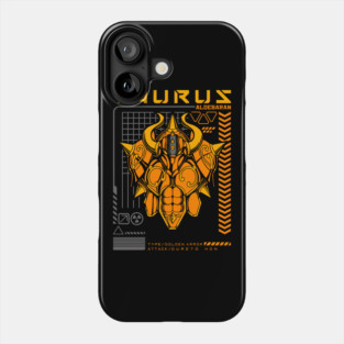 Taurus Aldebaran Saint Seiya Futuristic Armor Phone Case