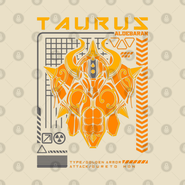 Taurus Aldebaran Saint Seiya Futuristic Armor by Otaku Vibes