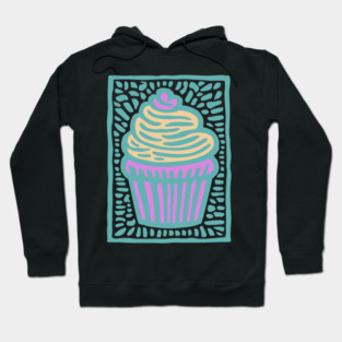 Trippy Psychedelic Cupcake Hoodie