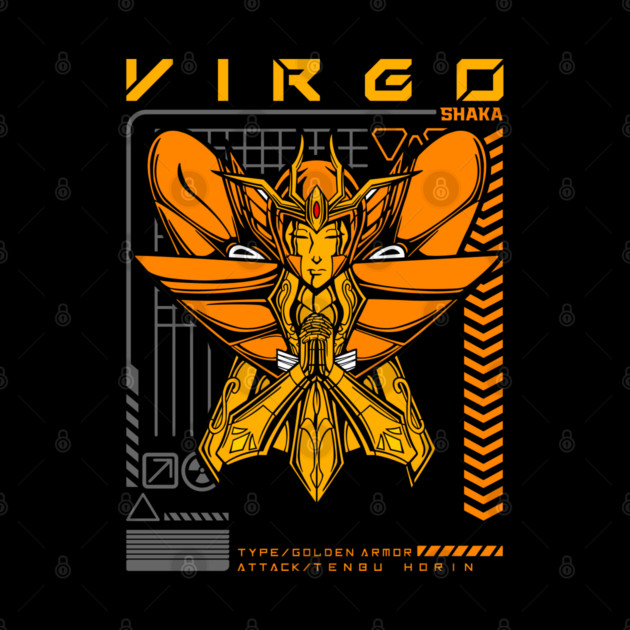Virgo Shaka Saint Seiya Futuristic Armor by Otaku Vibes